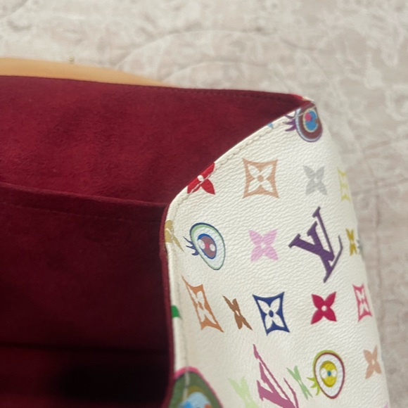 Louis Vuitton Eye love You Retro Sac multicolor. Leather white - Picture 12 of 15